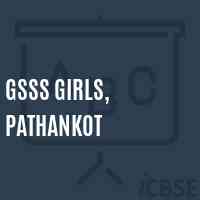 Gsss Girls, Pathankot High School Logo