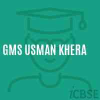 Gms Usman Khera Middle School Logo