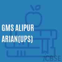 Gms Alipur Arian(Ups) Middle School Logo