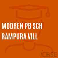Modren Pb Sch Rampura Vill Secondary School Logo