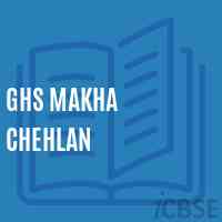 Ghs Makha Chehlan Secondary School Logo