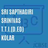 Sri Sapthagiri Srinivas T.T.I.(D.Ed) Kolar College Logo