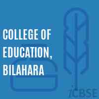 College of Education, Bilahara Logo