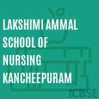 Lakshimi Ammal School of Nursing Kancheepuram Logo