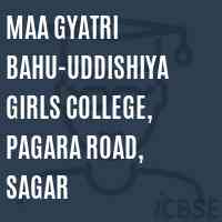 Maa Gyatri Bahu-uddishiya Girls College, Pagara Road, Sagar Logo