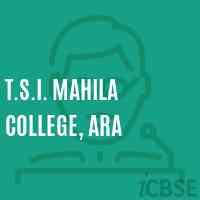 T.S.I. Mahila College, Ara Logo