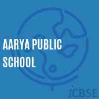 Aarya Public School Logo
