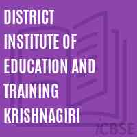 District Institute of Education and Training Krishnagiri Logo