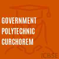 Government Polytechnic Curchorem College Logo