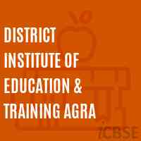 District Institute of Education & Training Agra Logo