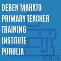 Deben Mahato Primary Teacher Training Institute Purulia Logo