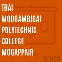 Thai Moogambigai Polytechnic College Mogappair Logo