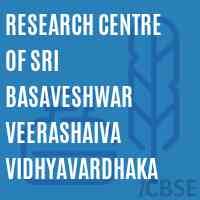 Research Centre of Sri Basaveshwar Veerashaiva Vidhyavardhaka College Logo