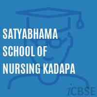 Satyabhama School of Nursing Kadapa Logo