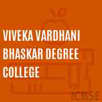 Viveka Vardhani Bhaskar Degree College Logo