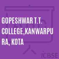 Gopeshwar T.T. College,Kanwarpura, Kota Logo
