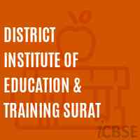 District Institute of Education & Training Surat Logo