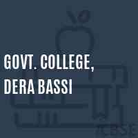 Govt. College, Dera Bassi Logo
