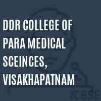 DDR College of Para Medical Sceinces, Visakhapatnam Logo