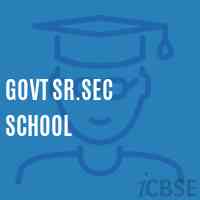 Govt Sr.Sec School Logo