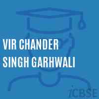 Vir Chander Singh Garhwali School Logo