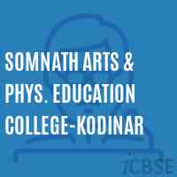 Somnath Arts & Phys. Education College-Kodinar Logo