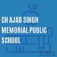 Ch Ajab Singh Memorial Public School Logo