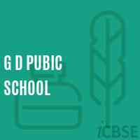 G D Pubic School Logo