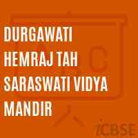Durgawati Hemraj Tah Saraswati Vidya Mandir School Logo