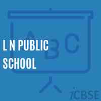 L N Public School Logo