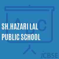 Sh.Hazari Lal Public School Logo