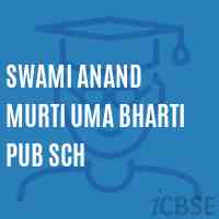 Swami Anand Murti Uma Bharti Pub Sch School Logo
