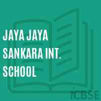 Jaya Jaya Sankara Int. School Logo