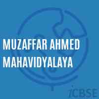 Muzaffar Ahmed Mahavidyalaya College Logo