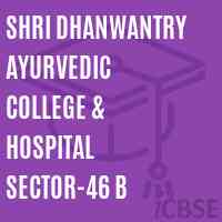 Shri Dhanwantry Ayurvedic College & Hospital Sector-46 B Logo