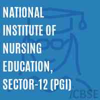 National Institute of Nursing Education, Sector-12 (PGI) Logo