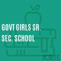 Govt Girls Sr. Sec. School Logo