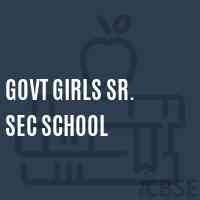 Govt Girls Sr. Sec School Logo