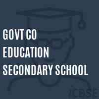 Govt Co Education Secondary School Logo