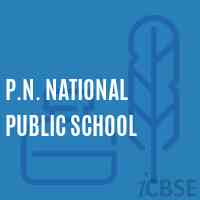 P.N. National Public School Logo
