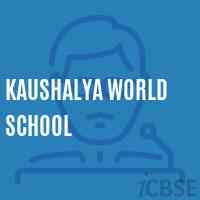 Kaushalya World school Logo