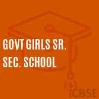 Govt Girls Sr. Sec. School Logo