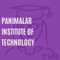 Panimalar Institute of Technology Logo