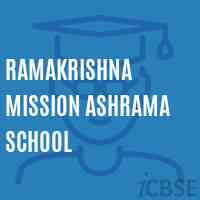 Ramakrishna Mission Ashrama School Logo