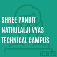 Shree Pandit Nathulalji Vyas Technical Campus College Logo