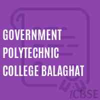 Government Polytechnic College Balaghat Logo