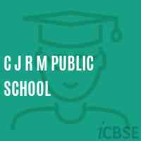 C J R M Public School Logo
