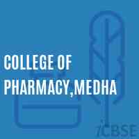 College of Pharmacy,Medha Logo