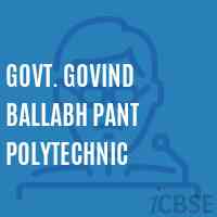 Govt. Govind Ballabh Pant Polytechnic College Logo