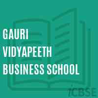 Gauri Vidyapeeth Business School Logo